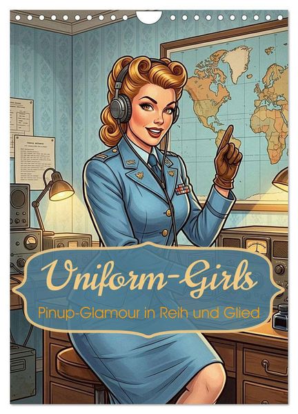 Uniform-Girls (Wandkalender 2027 DIN A4 hoch) CALVENDO Monatskalender