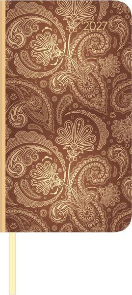 Lady Journal Slim Paisley 2027