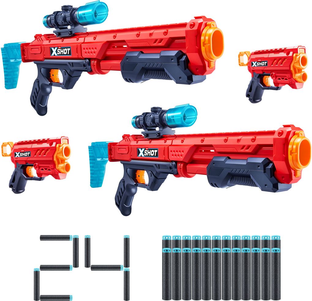 ZURU XSHOT Excel Combo Pack Hawk-Eye/Micro 2.0