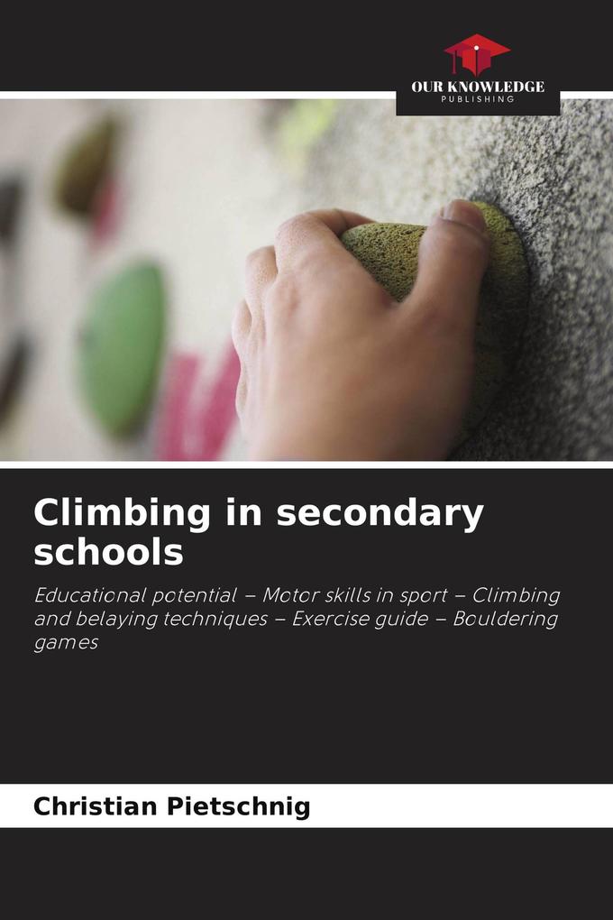Climbing in secondary schools