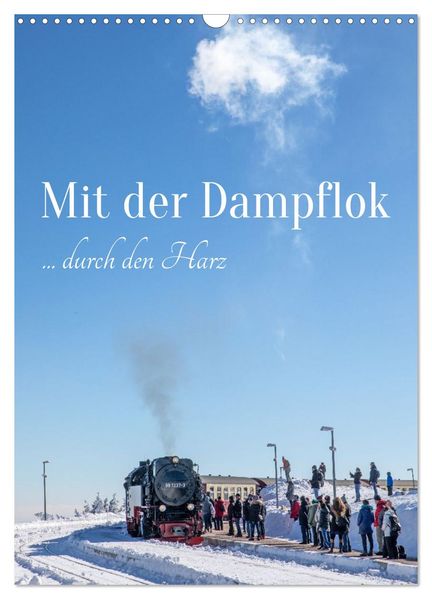 Mit der Dampflok durch den Harz (Wandkalender 2027 DIN A3 hoch) CALVENDO Monatskalender