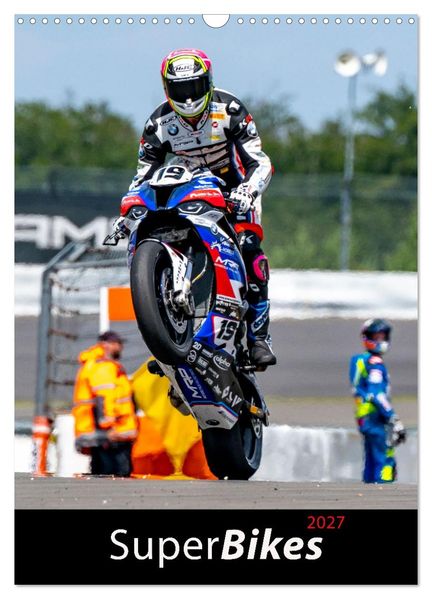 SuperBikes (Wandkalender 2027 DIN A3 hoch) CALVENDO Monatskalender