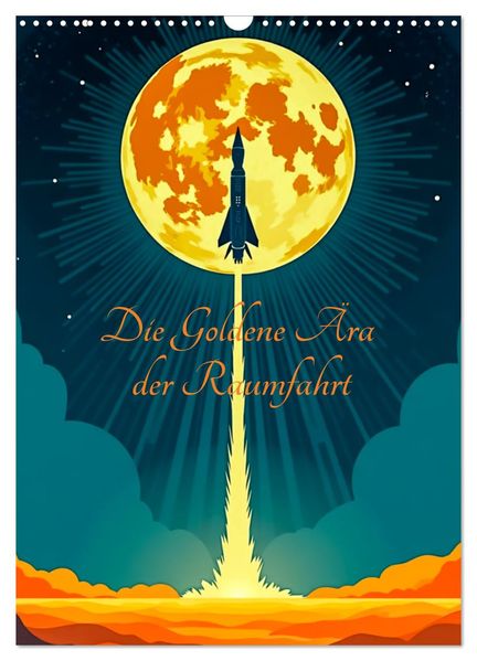 Die Goldene Ära der Raumfahrt (Wandkalender 2027 DIN A3 hoch) CALVENDO Monatskalender