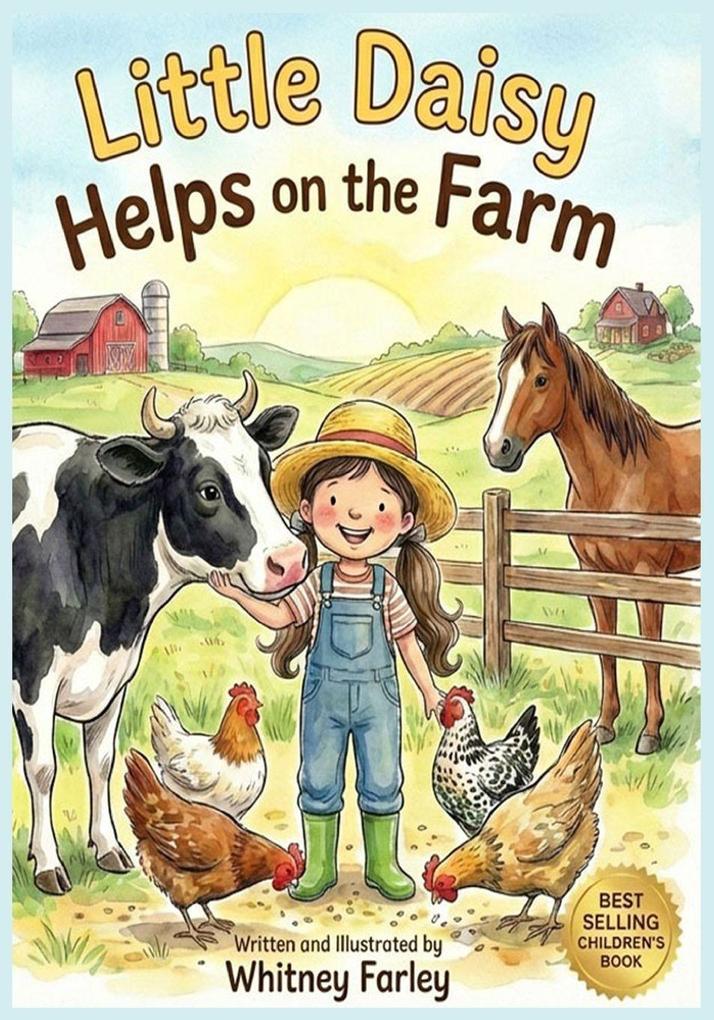 Little Daisy Helps On The Farm
