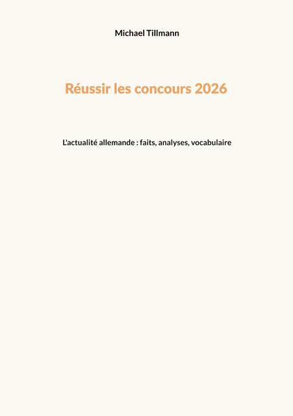 Réussir les concours 2026