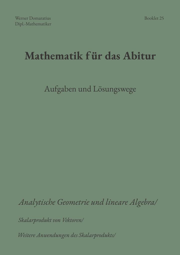 Mathematik für das Abitur