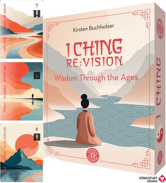 I Ching RE:VISION - Wisdom through the ages - 64 color cards 192-page color booklet