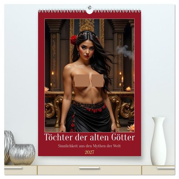 Töchter der alten Götter (hochwertiger Premium Wandkalender 2027 DIN A2 hoch) Kunstdruck in Hochglanz