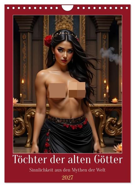 Töchter der alten Götter (Wandkalender 2027 DIN A4 hoch) CALVENDO Monatskalender