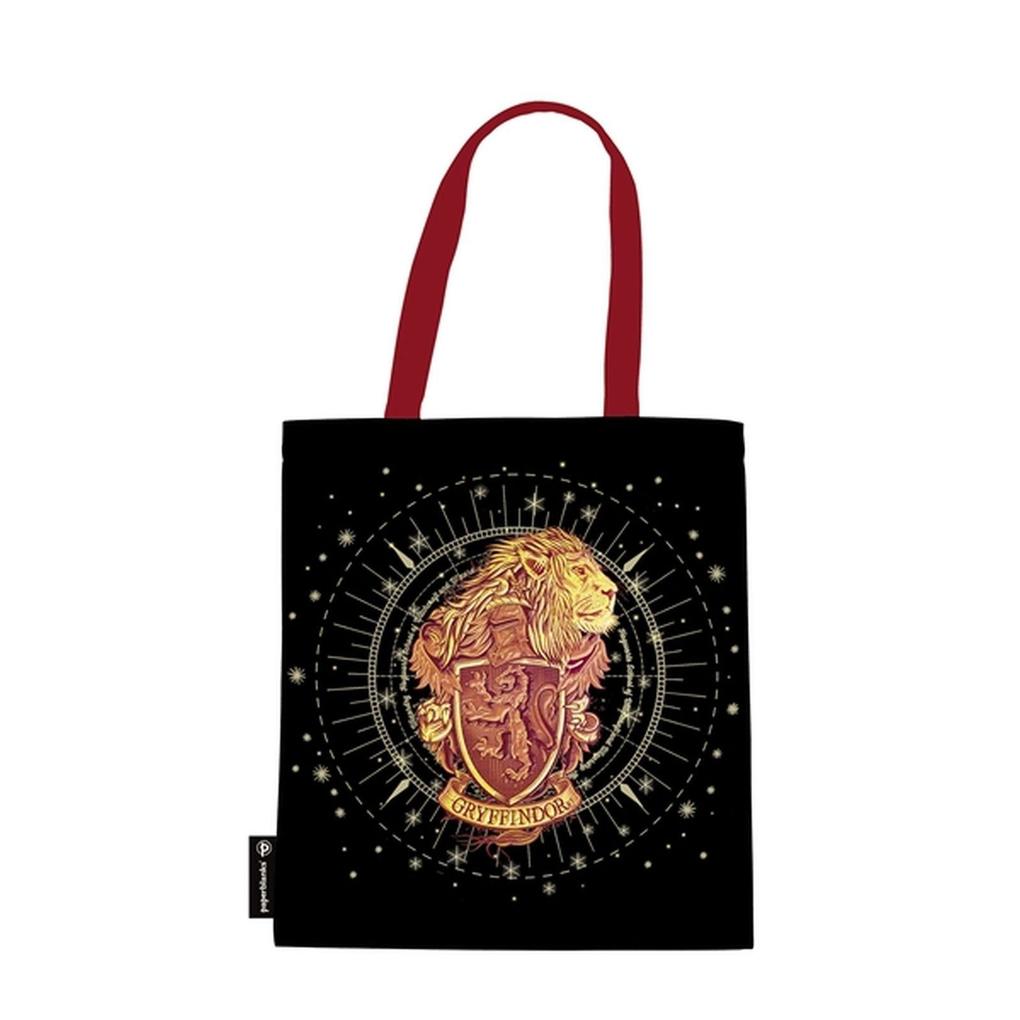 Gryffindor Tote (Black) Canvas Bag by Paperblanks (Harry Potter Collection)