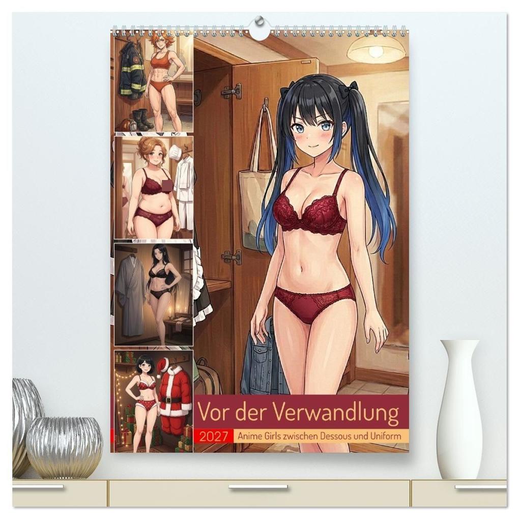 Vor der Verwandlung (hochwertiger Premium Wandkalender 2027 DIN A2 hoch) Kunstdruck in Hochglanz