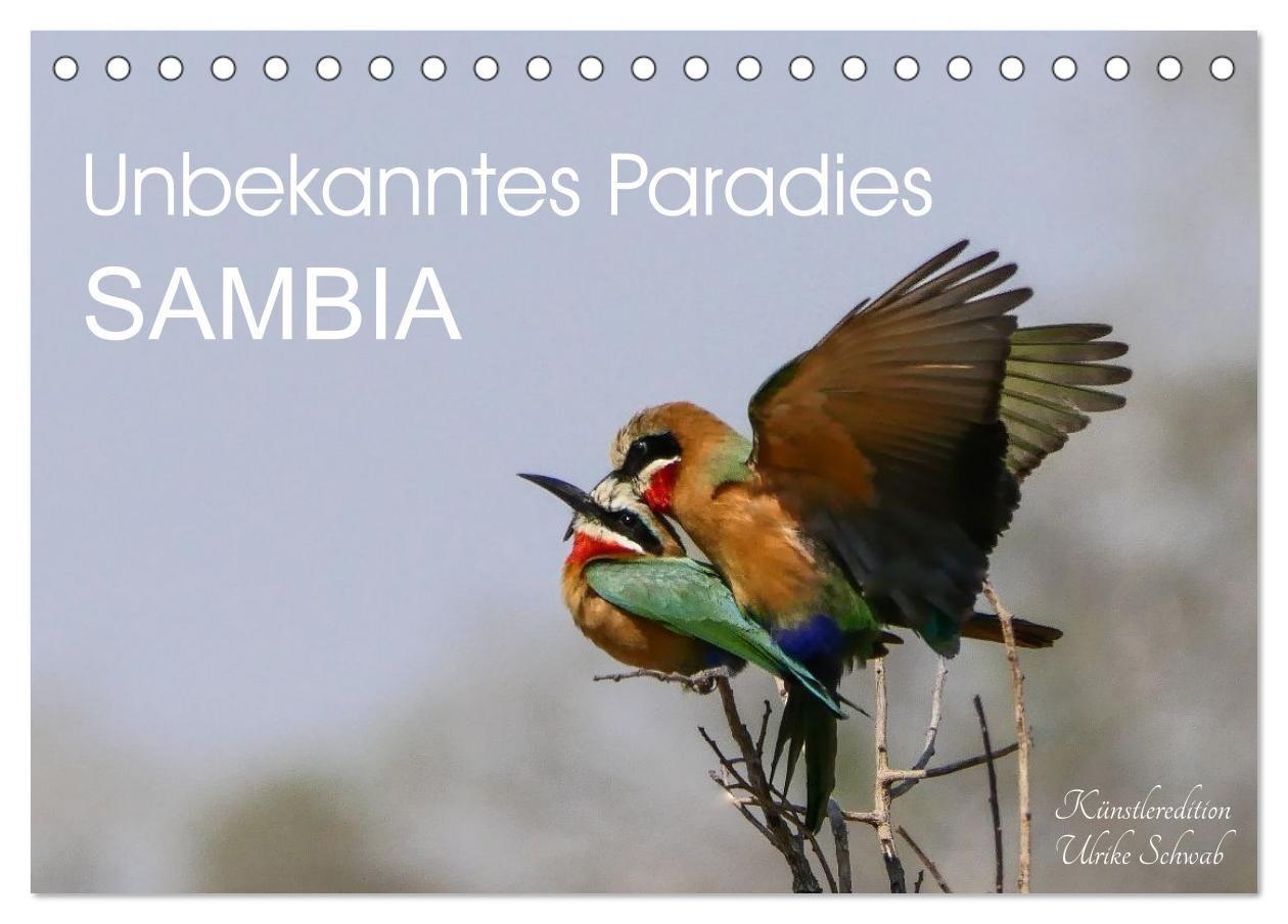 Unbekanntes Paradies Sambia (Tischkalender 2027 DIN A5 quer) CALVENDO Monatskalender