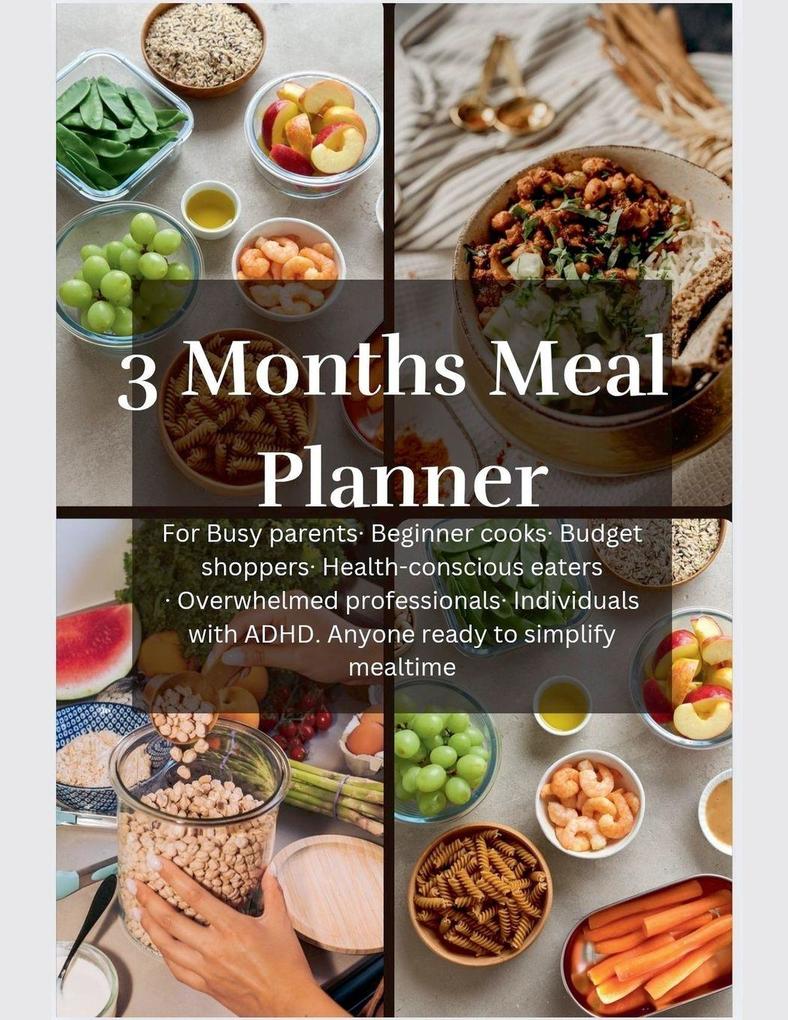 3 Months Meal Planner