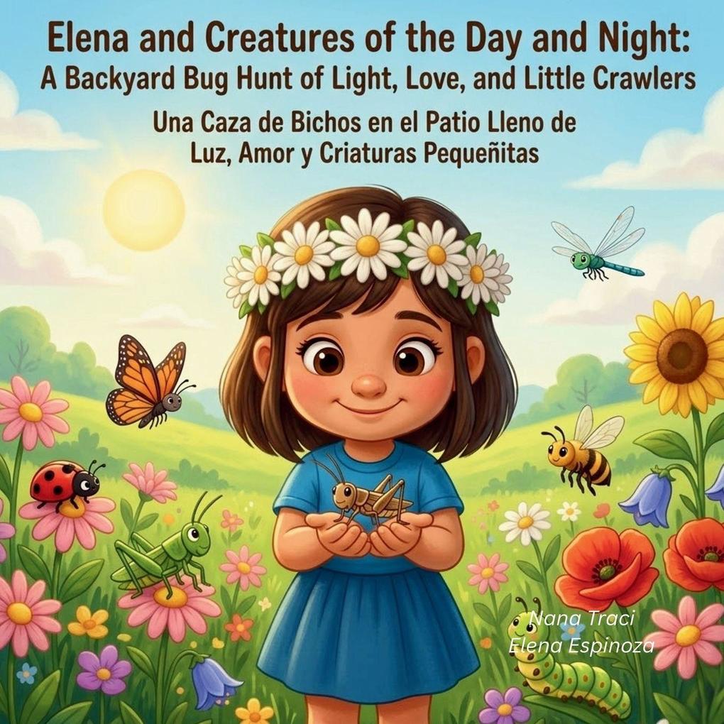 Elena and Creatures of the Day and Night - a Backyard Bug Hunt of Light Love and Little Crawlers