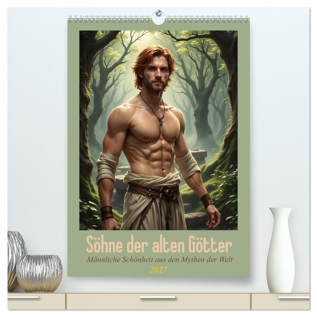 Söhne der alten Götter (hochwertiger Premium Wandkalender 2027 DIN A2 hoch) Kunstdruck in Hochglanz