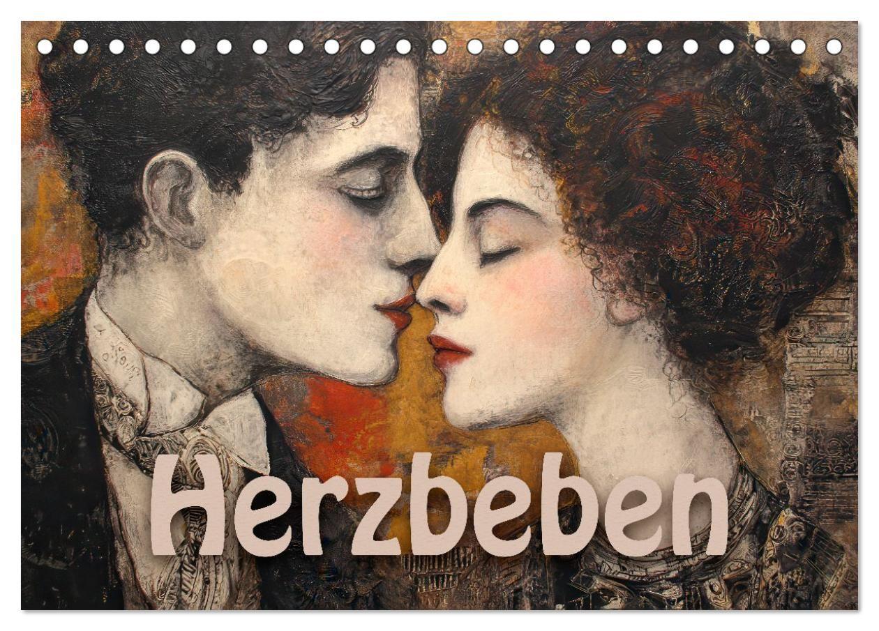 Herzbeben (Tischkalender 2027 DIN A5 quer) CALVENDO Monatskalender