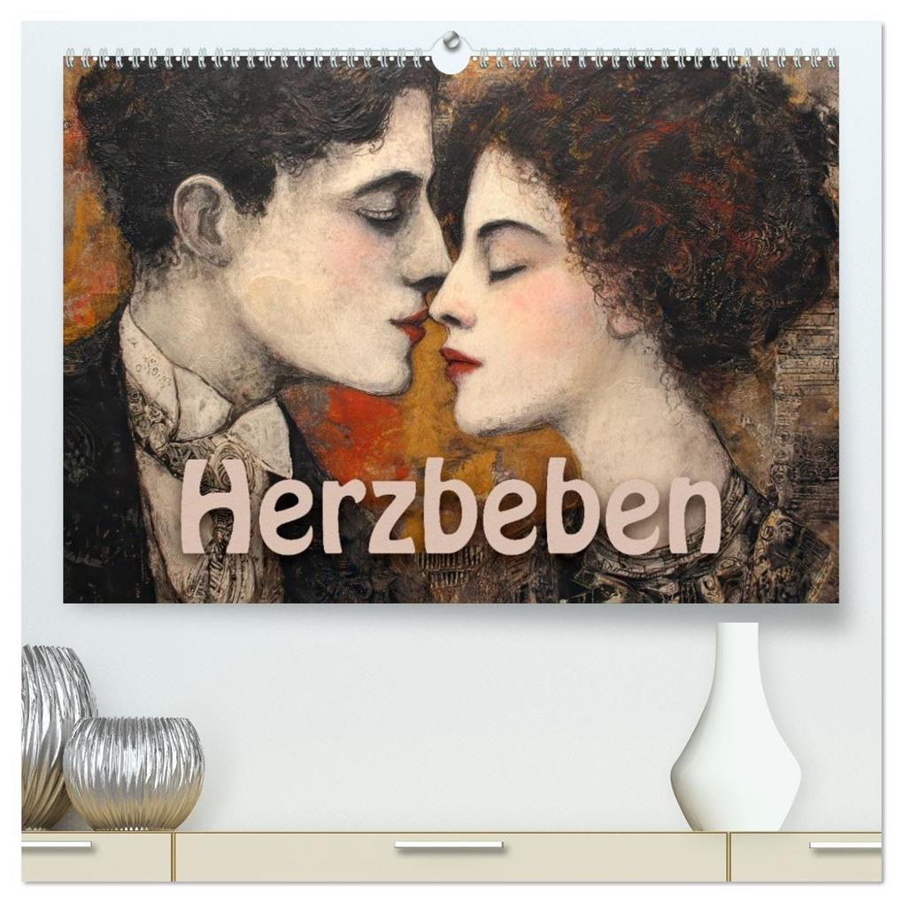Herzbeben (hochwertiger Premium Wandkalender 2027 DIN A2 quer) Kunstdruck in Hochglanz