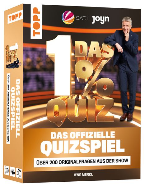 Das 1% Quiz - Wie clever bist du? Das offizielle Quizspiel mit Fragen aus der Show