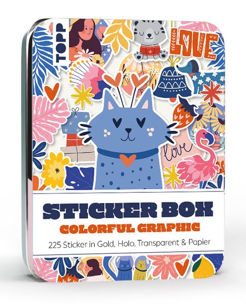 Sticker Box - Colorful Graphic