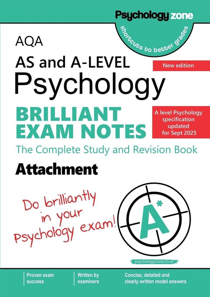 AQA A-Level Psychology Brilliant Exam Notes