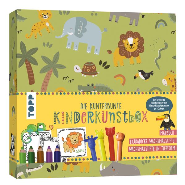 Die kunterbunte Kinderkunstbox