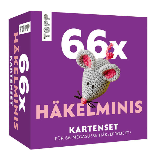 66x Häkelminis Kartenset