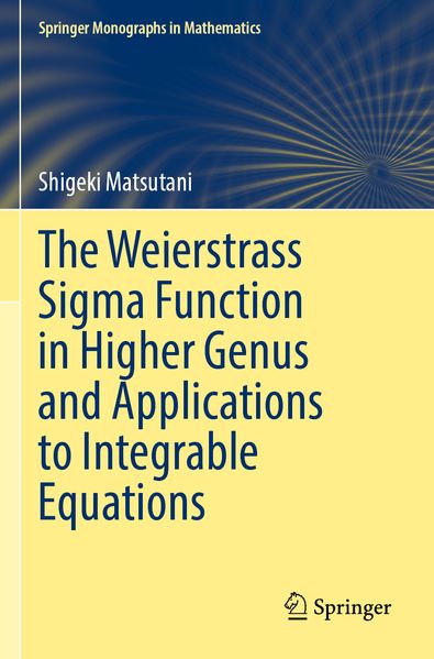 The Weierstrass Sigma Function in Higher Genus and Applications to Integrable Equations