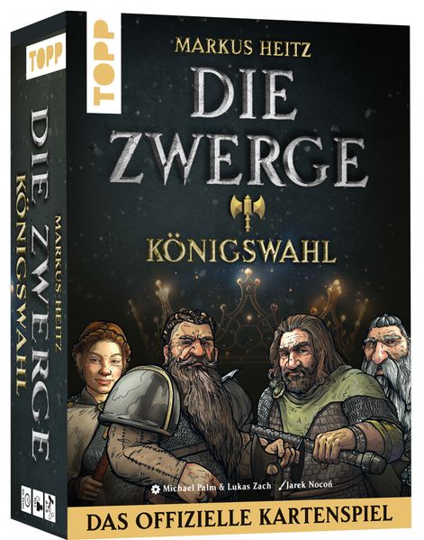 Die Zwerge - Königswahl. Das offizielle Kartenspiel zur Fantasy-Saga von Markus Heitz