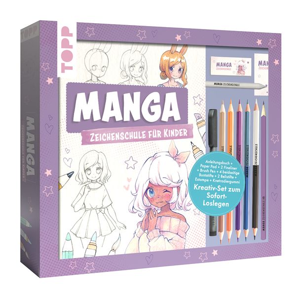Kreativ-Set Manga Kids