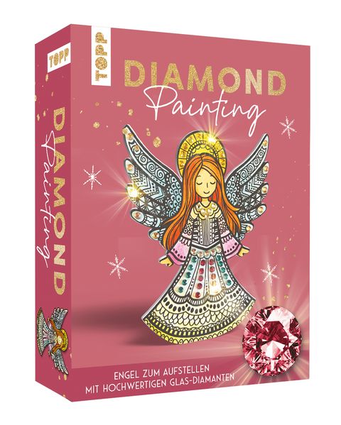 Diamond Painting Set Weihnachtsengel