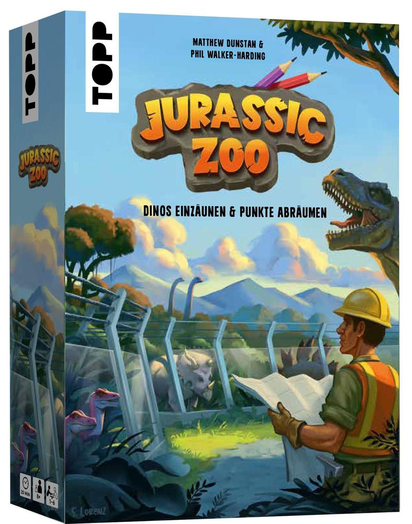 Jurassic Zoo - Dinos einzäunen & Punkte abräumen