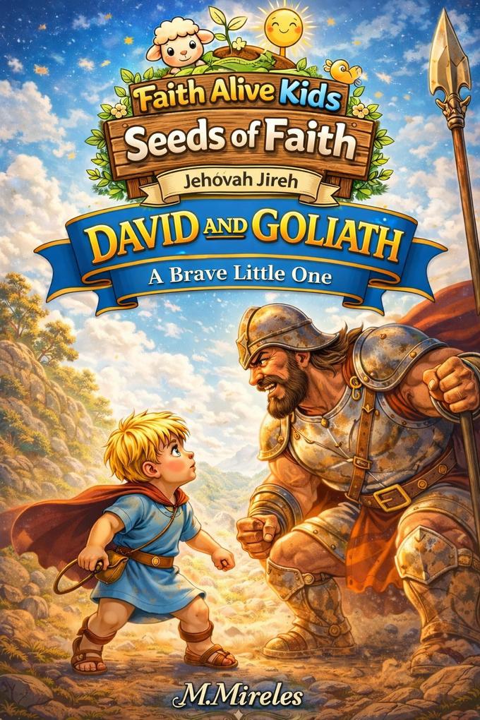 David and Goliath: a brave little one (Fe Viva Kids: Semillitas de Fe #1)