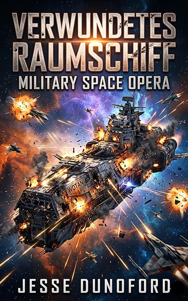 Verwundetes Raumschiff: Military Space Opera (Die Raumschiffe #2)