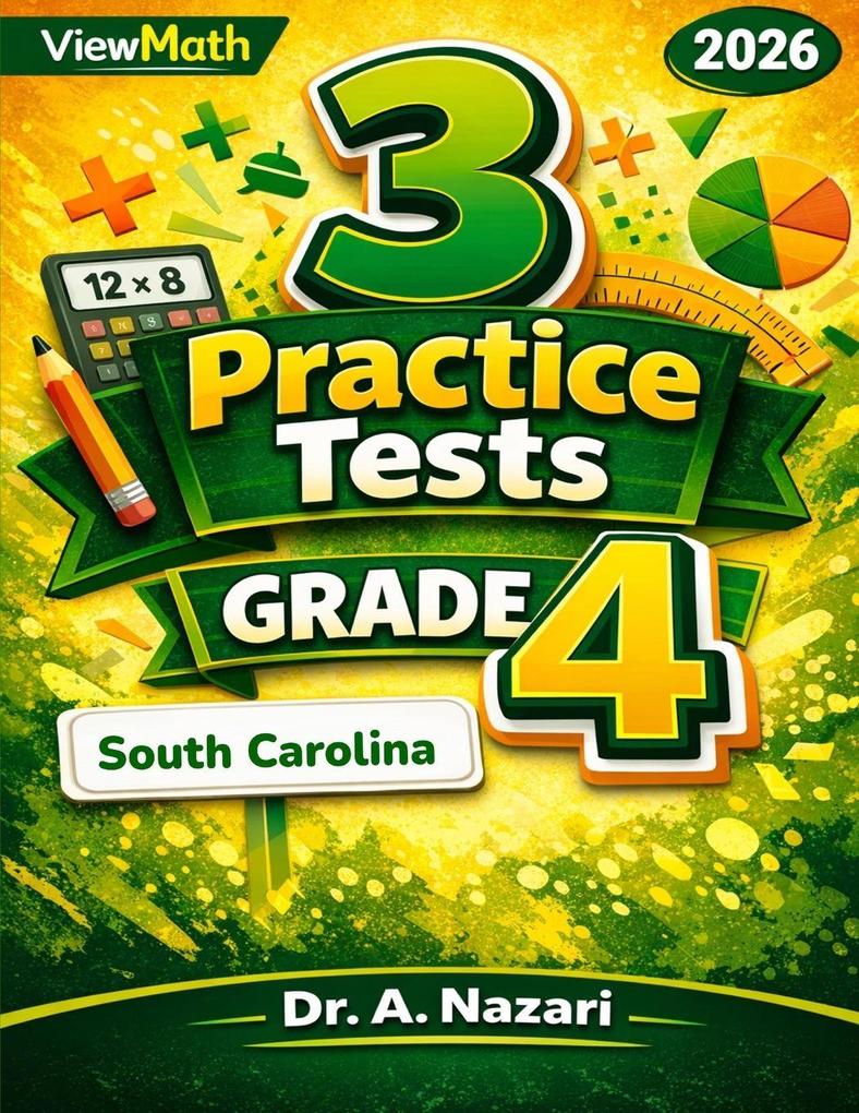3 South Carolina SC READY Grade 4 Math Practice Tests