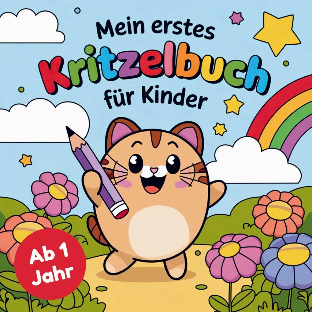 Kritzelbuch für Kinder ab 1 Jahr