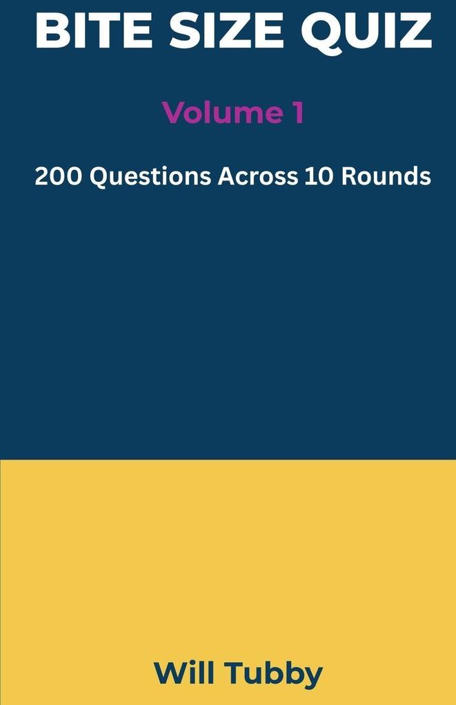 Bite Sized Quiz Book