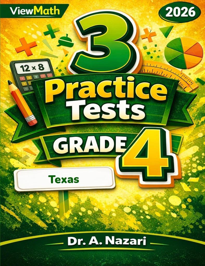 3 Texas STAAR Grade 4 Math Practice Tests