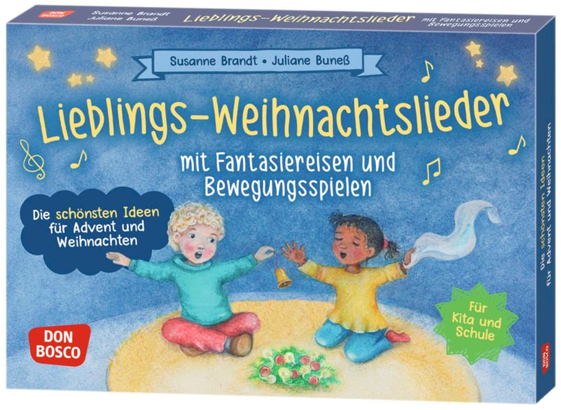 Lieblings-Weihnachtslieder mit Fantasiereisen und Bewegungsspielen