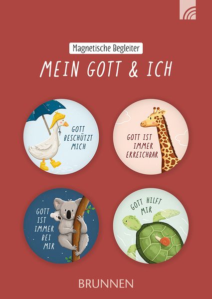 Magnet-Set: Mein Gott und ich