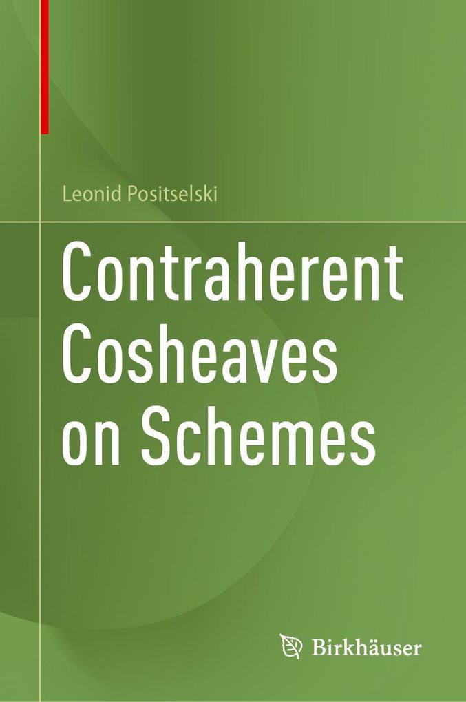 Contraherent Cosheaves on Schemes