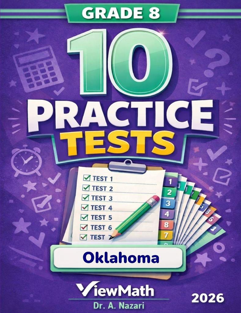 10 Oklahoma OSTP Grade 8 Math Practice Tests