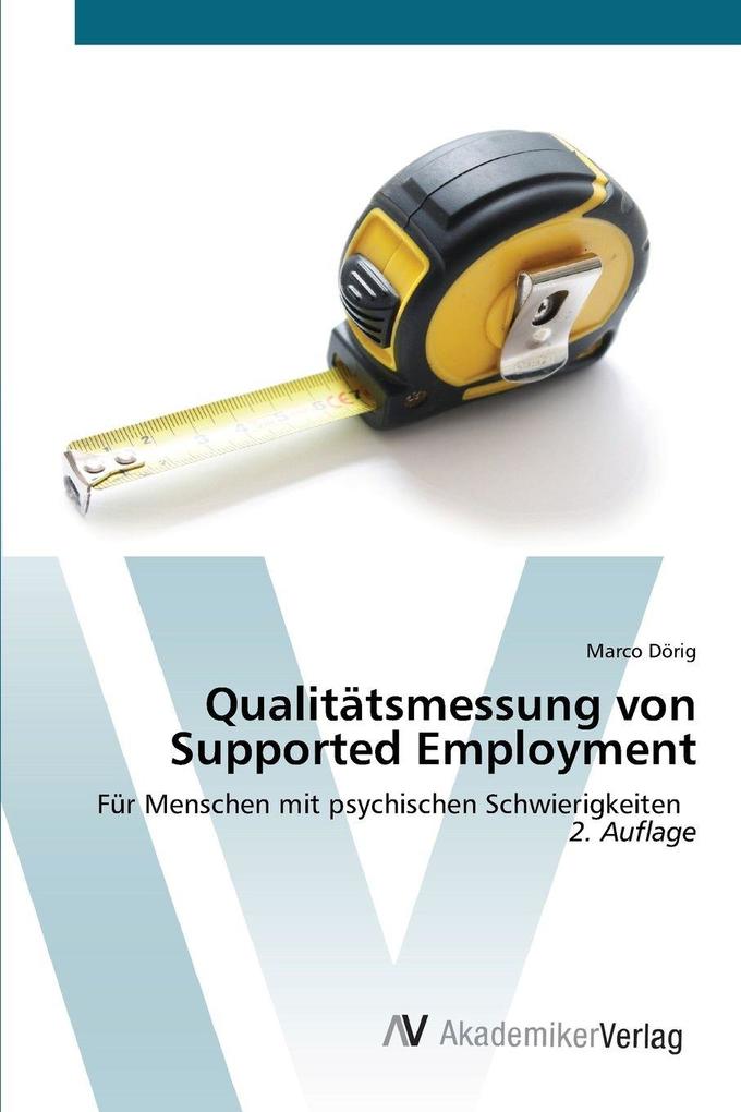 Qualitätsmessung von Supported Employment
