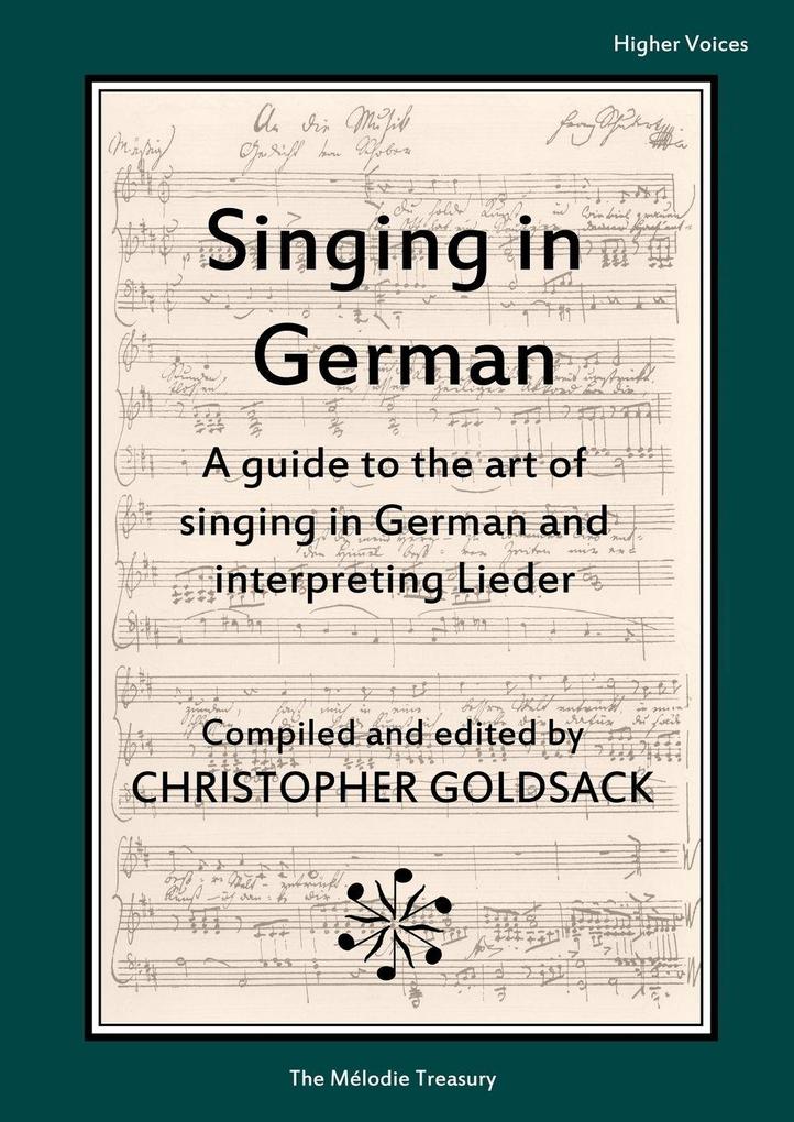 Singing in German - higher voices