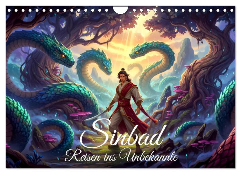 Sinbad - Reisen ins Unbekannte (Wandkalender 2027 DIN A4 quer) CALVENDO Monatskalender