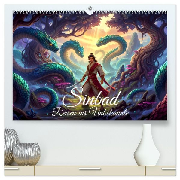 Sinbad - Reisen ins Unbekannte (hochwertiger Premium Wandkalender 2027 DIN A2 quer) Kunstdruck in Hochglanz