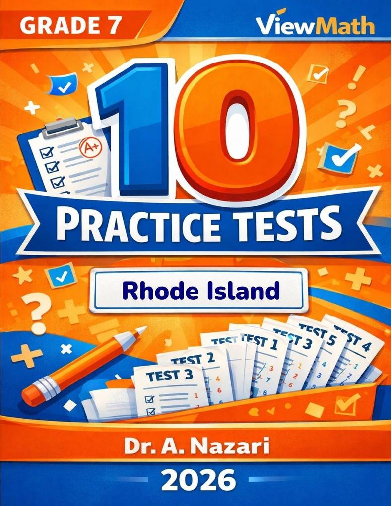 10 Rhode Island RICAS Grade 7 Math Practice Tests