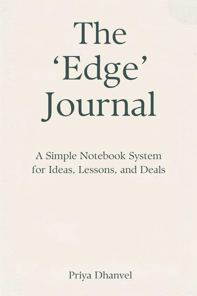 The 'Edge' Journal