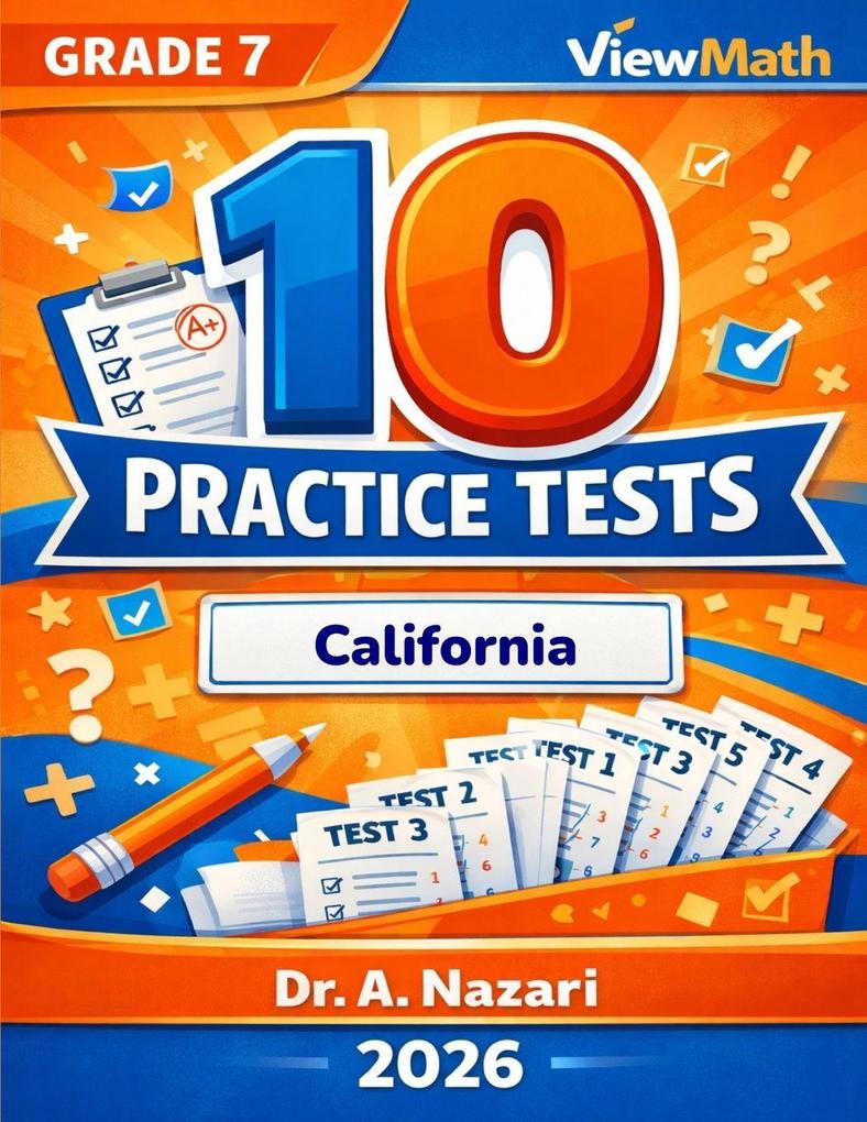 10 California CAASPP Grade 7 Math Practice Tests