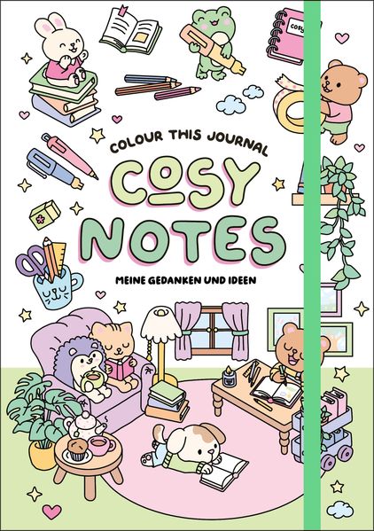 Cosy Notes - Colour this Journal