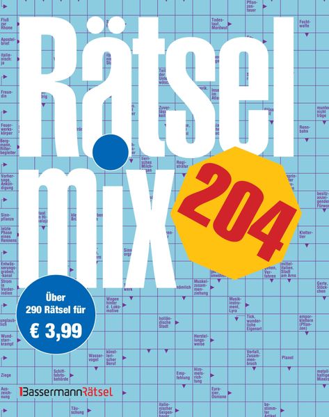 Rätselmix 204 (5 Exemplare à 399 EUR)